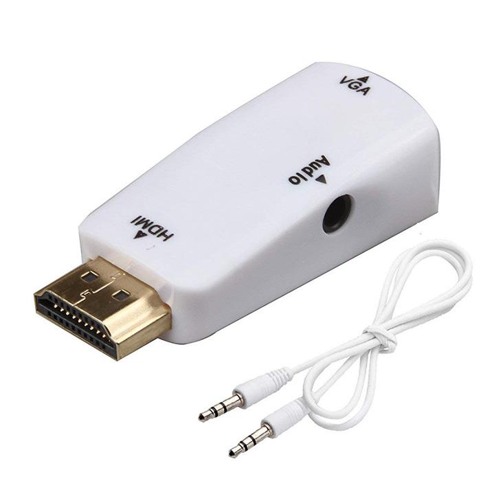 HDMI-M-To-VGA+DC