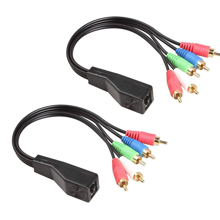 RJ45 To 5xRCA