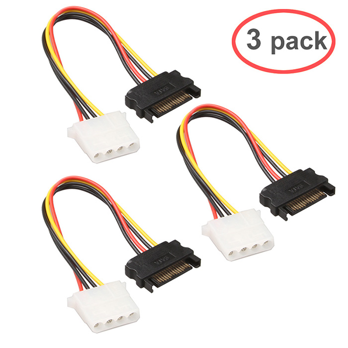 SATA 15M To Molex4P