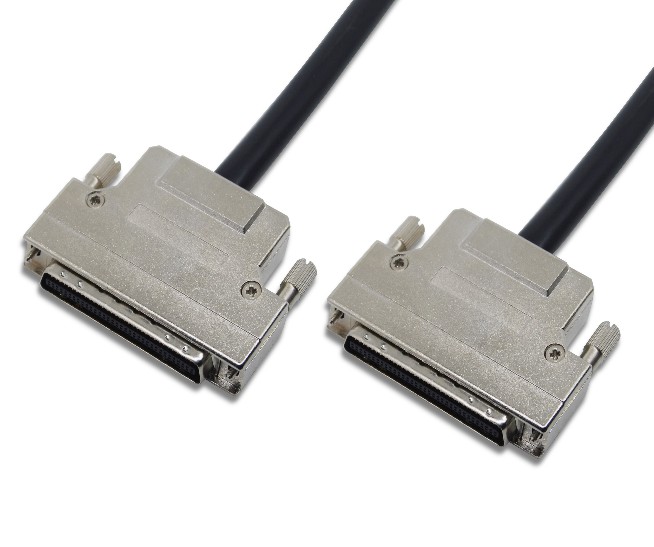 SCSI PIN TYPE 68P MALE CABLE