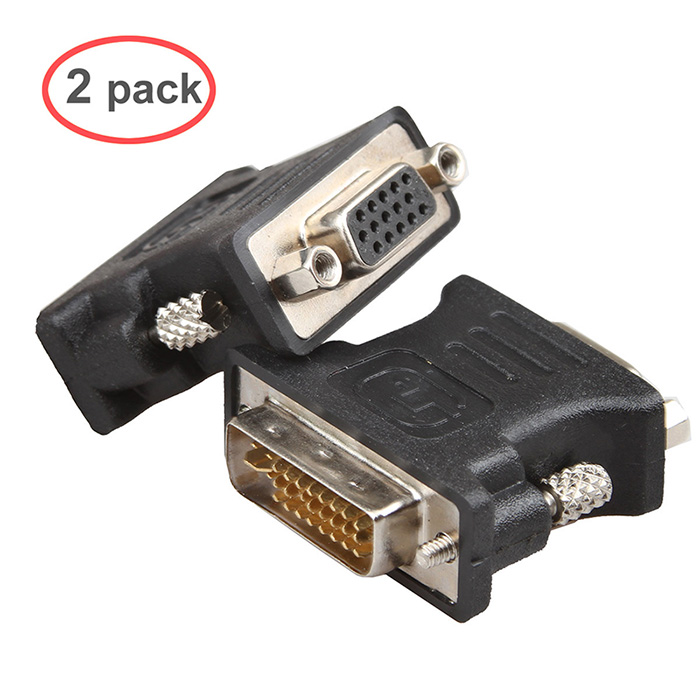 DVI 24+5 M To VGA F Black